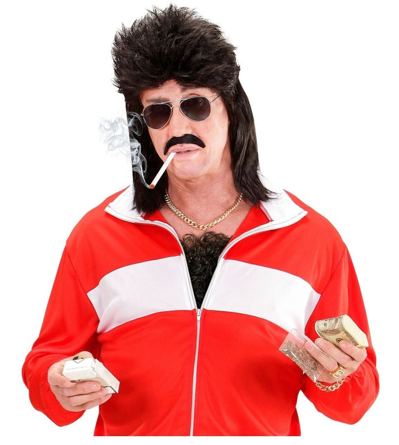 Zwarte Nep Borsthaar van Widmann koop je bij Partywinkel