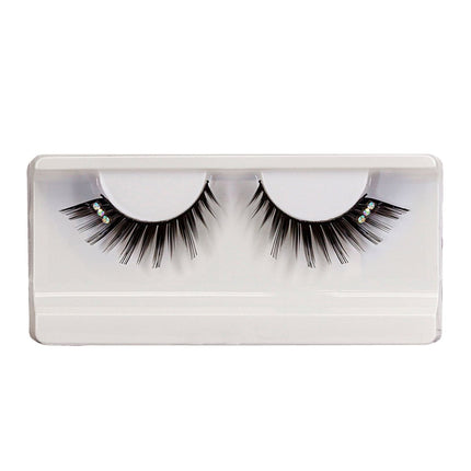 Zwarte Nep Wimpers Steentjes van Widmann koop je bij Partywinkel