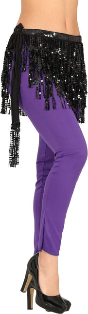 Zwarte Rok Pailetten - Partywinkel - 8434077272053